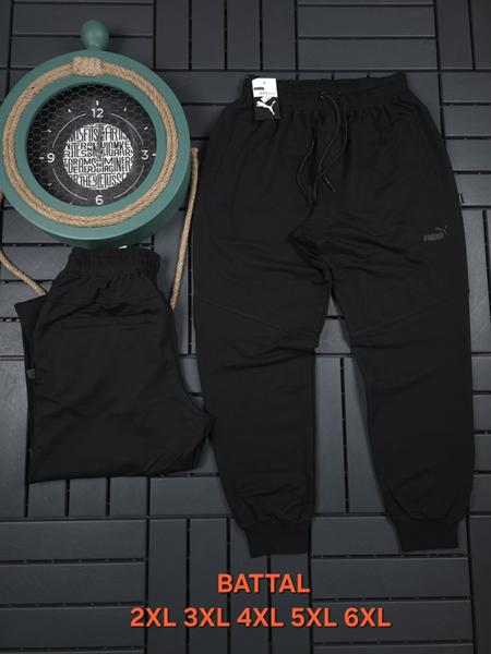 Штаны спорт Hous Of Timur (2XL-6XL) HT3320 black (деми)
