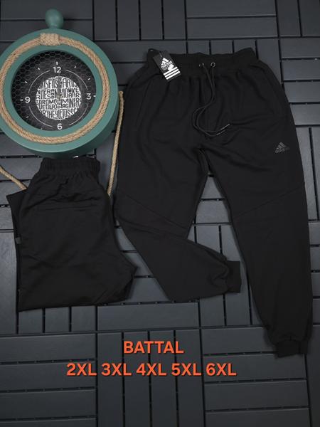 Штаны спорт Hous Of Timur (2XL-6XL) HT3323 black (деми)