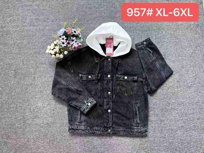 Куртка Vanver (XL-6XL) 957 black (деми)