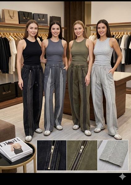 Штаны спорт Dorimodes (M-XL) QL89007 khaki (деми)