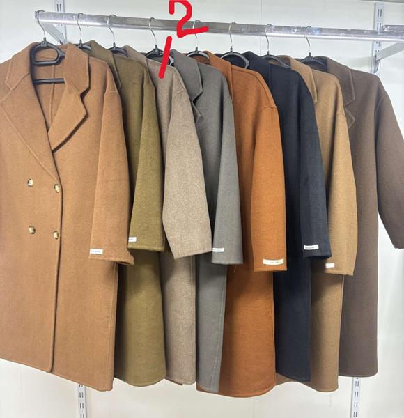 Пальто Jacket (S-M) 1-2 beige (деми)