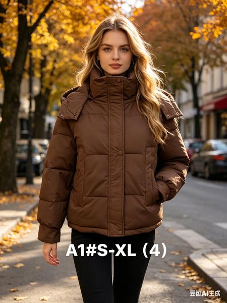 Куртка Jacket (S-XL) A1 brown (деми)