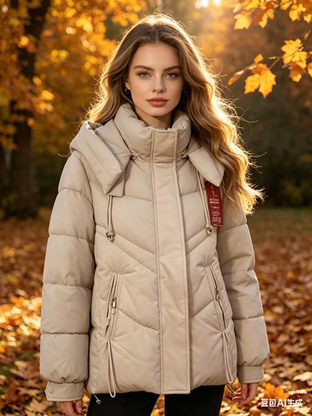 Куртка Jacket (M-2XL) B0252 beige (деми)