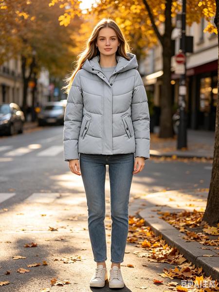 Куртка Jacket (S-XL) B0528 grey (деми)