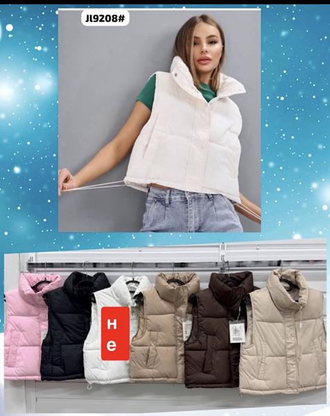 Жилетка Dorimodes (M-XL) JL9208 brown (деми)