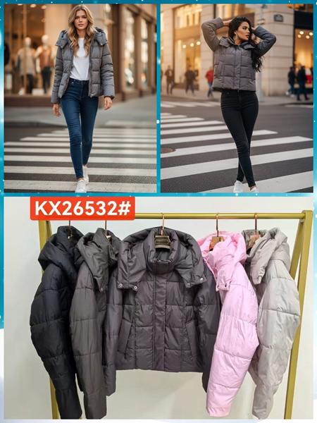 Куртка Dorimodes (M-2XL) KX26532 d.grey (деми)