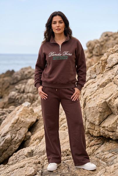 Кофта спорт Kosta (M-XL) 1539 brown (деми)