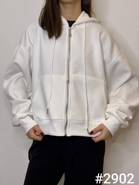 Кофта спорт Kosta (42-48) 2902 white (деми)