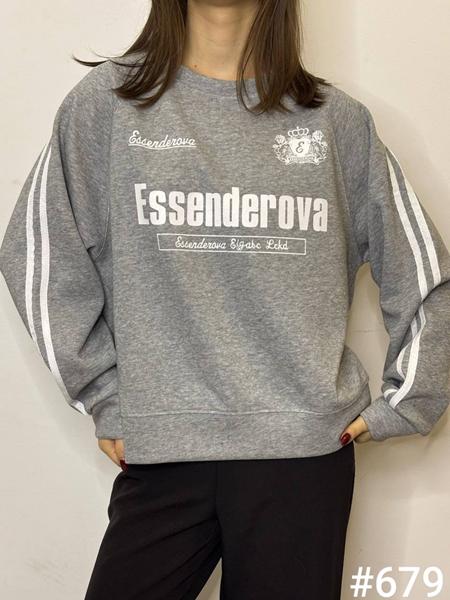Кофта спорт Kosta (M-XL) 679 grey (деми)
