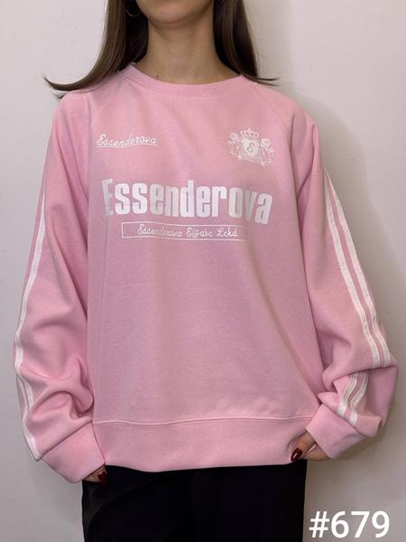 Кофта спорт Kosta (M-XL) 679 pink (деми)