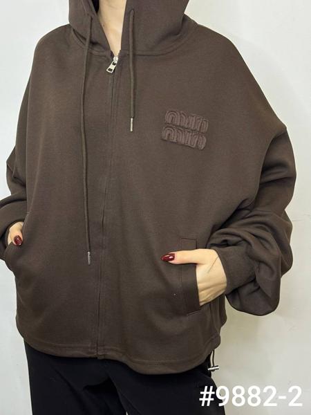 Кофта спорт Kosta (42-48) 9882-2 brown (деми)