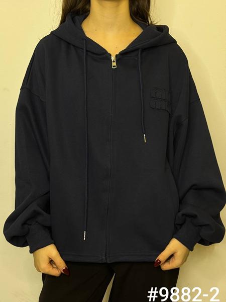 Кофта спорт Kosta (42-48) 9882-2 navy (деми)