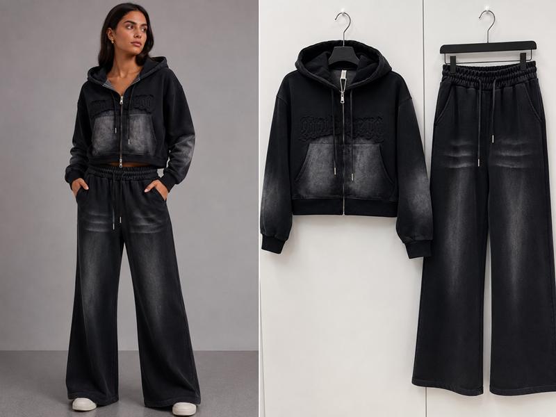 Костюм спорт X-Ray (M-XL) 3095 black (деми)