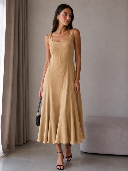 Сарафан X-Ray (S-L) 8335 beige (деми)