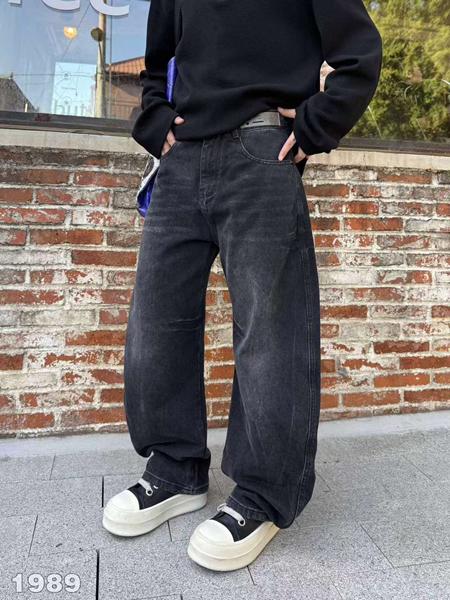 Джинсы Baron Jeans (M-3XL) 1989 d.grey (деми)