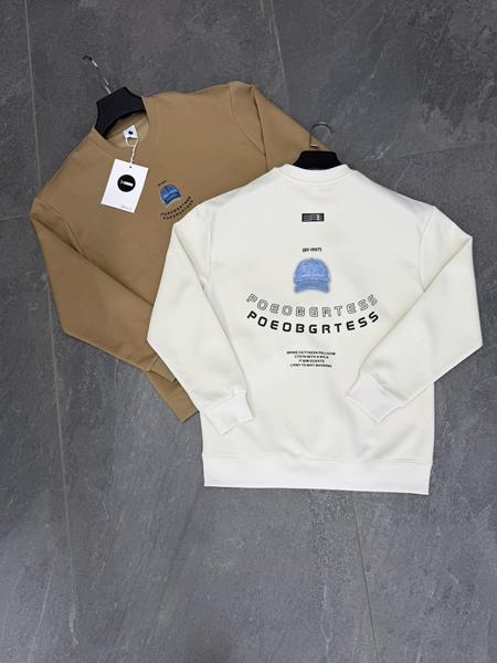Свитер F.T.H (L-4XL) F1593 milk (деми)