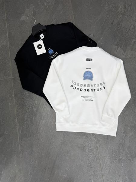 Свитер F.T.H (L-4XL) F1594 black (деми)