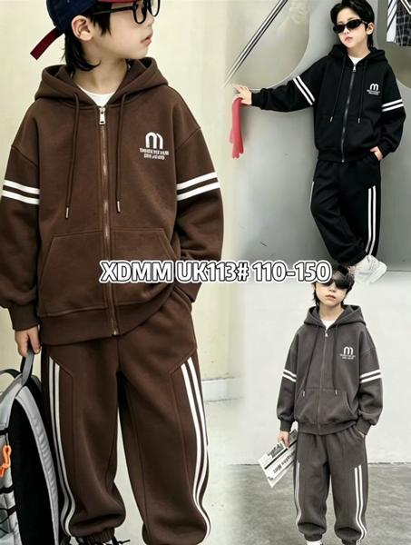Костюм спорт ChicWear (110-150) UK113 brown (деми)