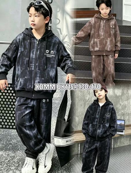 Костюм спорт ChicWear (130-170) UK115 black (деми)