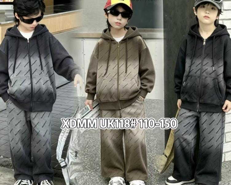 Костюм спорт ChicWear (110-150) UK118 brown (деми)