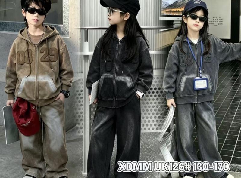 Костюм спорт ChicWear (130-170) UK126 brown (деми)