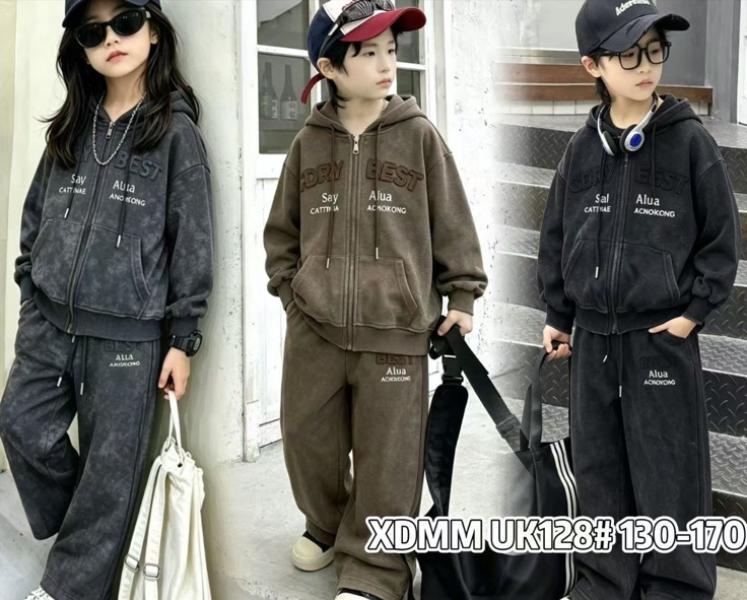 Костюм спорт ChicWear (130-170) UK128 black (деми)