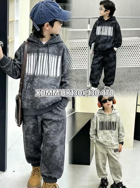 Костюм спорт ChicWear (130-170) UK130 grey (деми)