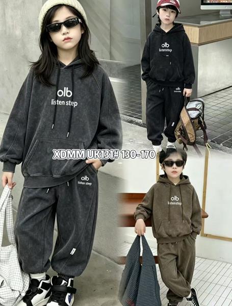 Костюм спорт ChicWear (130-170) UK131 black (деми)