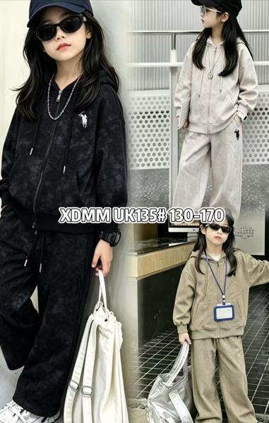 Костюм спорт ChicWear (130-170) UK135 black (деми)