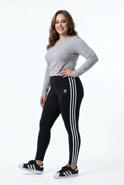 Лосины Sport style (S-XL) 5253 black (деми)