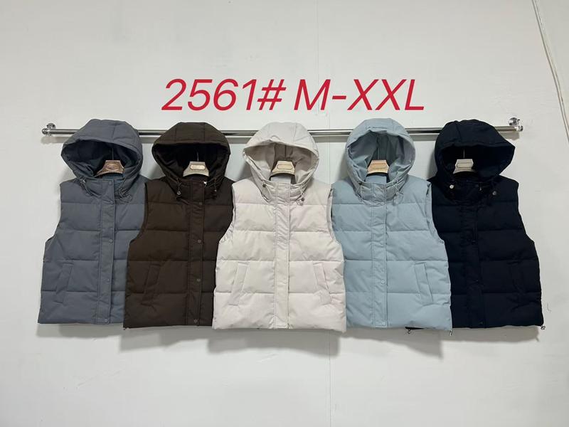 Жилетка Yafeier (M-2XL) 2561 beige (деми)