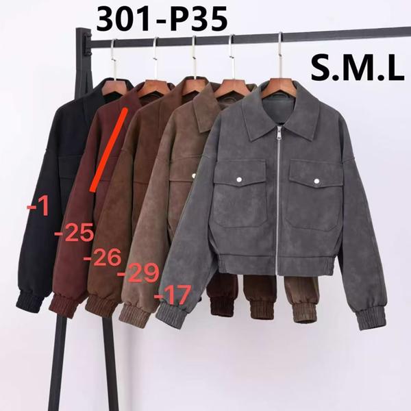 Куртка Yafeier (S-L) 30-P35-1 black (деми)