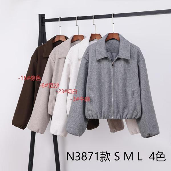 Куртка Yafeier (S-L) N387-23 white (деми)