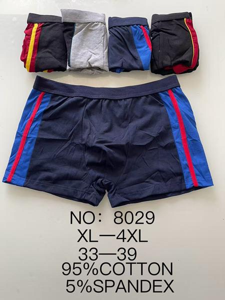 Трусы ALIA (L-3XL) 8029 mix хлопок (лето)