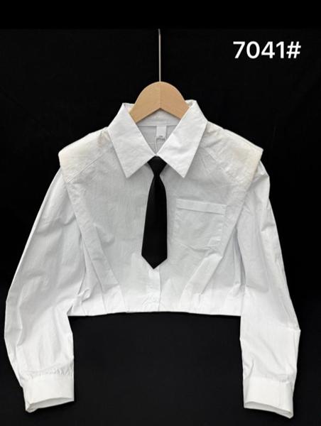 Рубашка Meloria (130-170) 7041 white (деми)