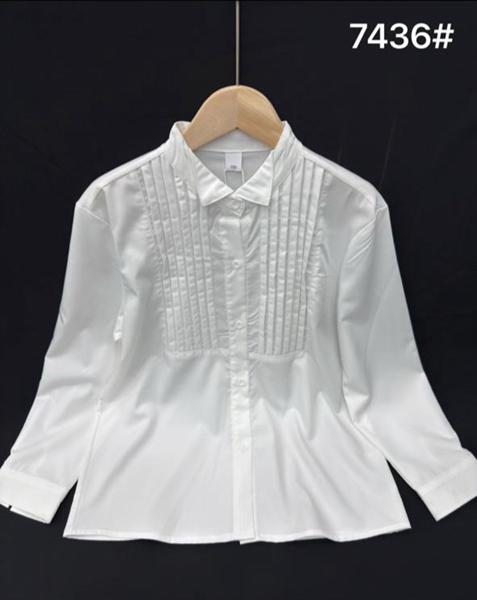 Рубашка Meloria (130-170) 7436 white (деми)