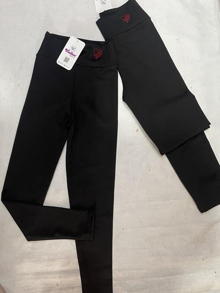 Лосины Zayka (128-164) ZA3258 black (деми)