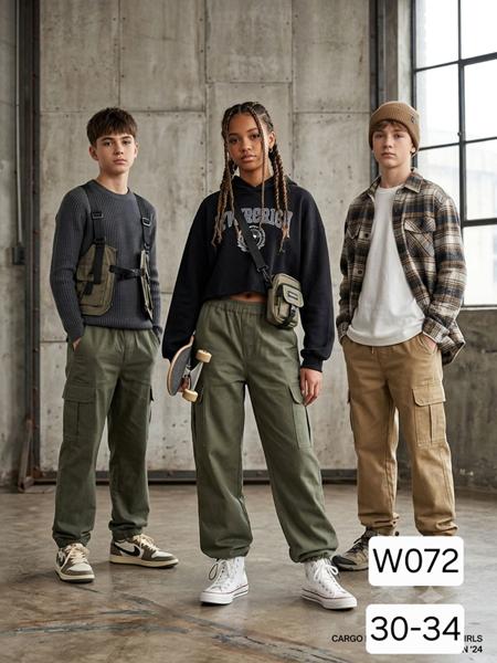 Штаны спорт Фунтик (10-14) W072 beige (деми)