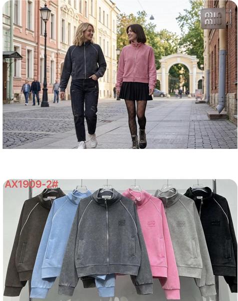 Кофта спорт Шаолинь (46-50) AX1909-2 mix (деми)
