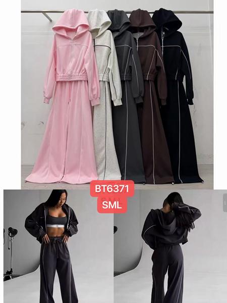 Костюм спорт Шаолинь (S-L) BT6371 d.grey (деми)