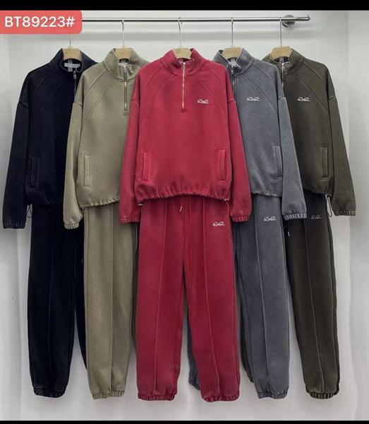 Костюм спорт Шаолинь (M-XL) BT89233 beige (деми)