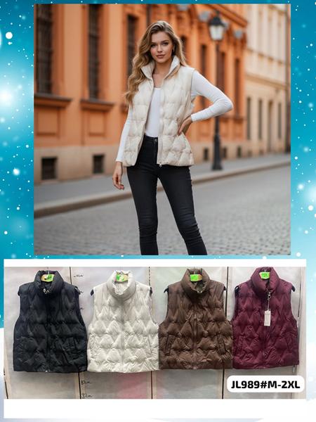 Жилетка Шаолинь (M-2XL) JL989 l.beige (деми)