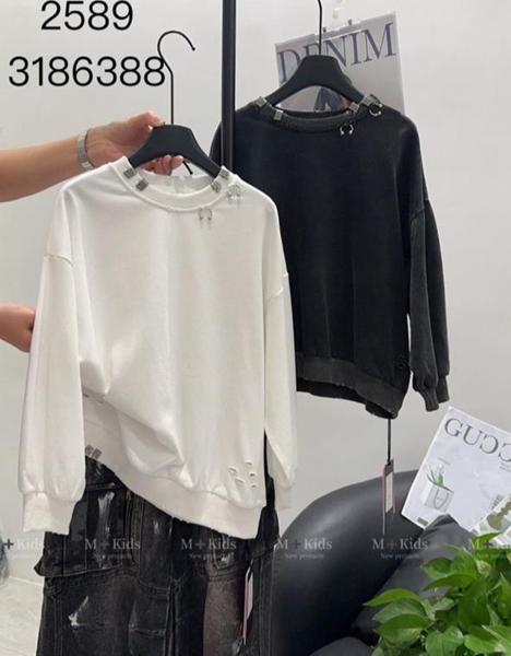Свитер Meloria (120-170) 2589 black (деми)