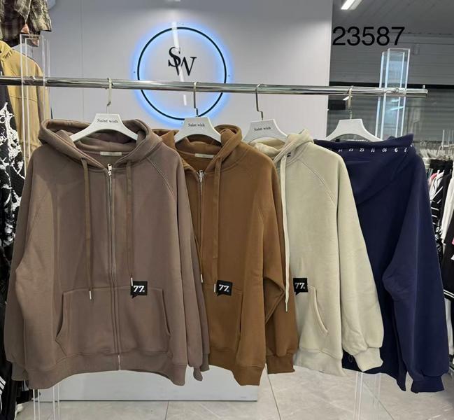 Кофта спорт Saint Wish (M-XL) 23587 mix (зима)