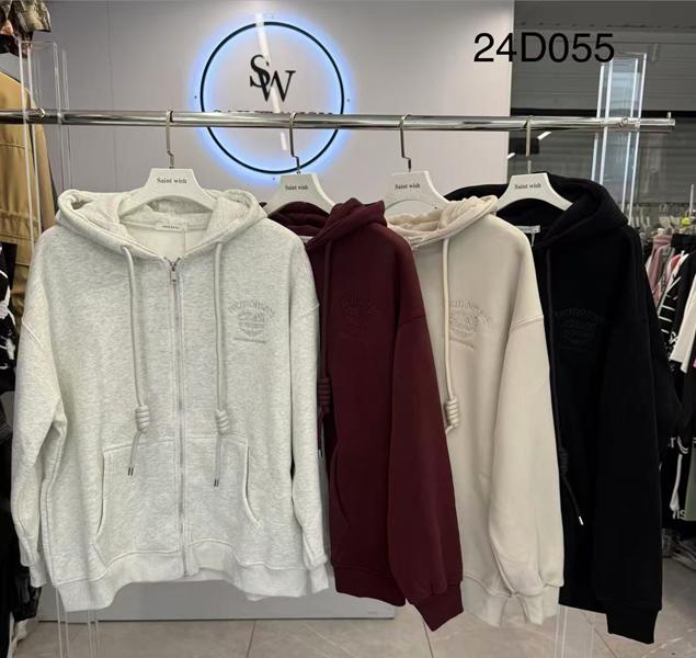 Кофта спорт Saint Wish (M-XL) 24D055 mix (зима)