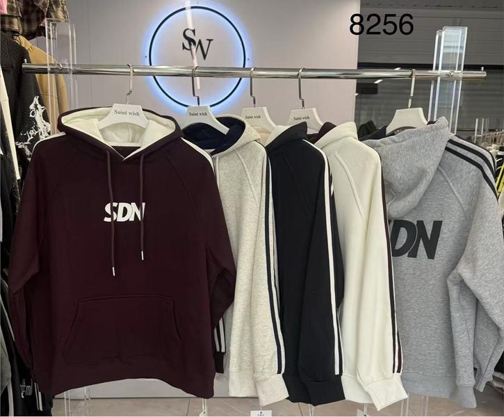 Худи Saint Wish (M-XL) 8256 mix (зима)
