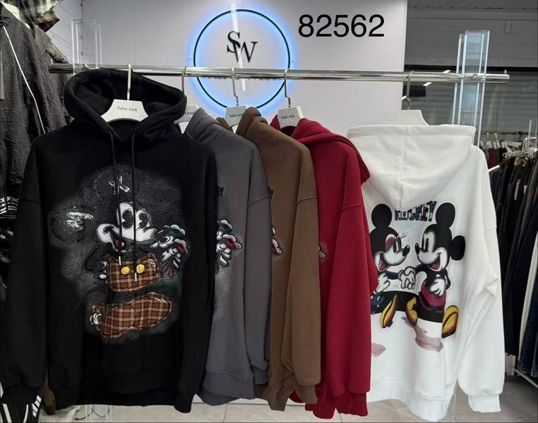Худи Saint Wish (M-XL) 82562 mix (зима)