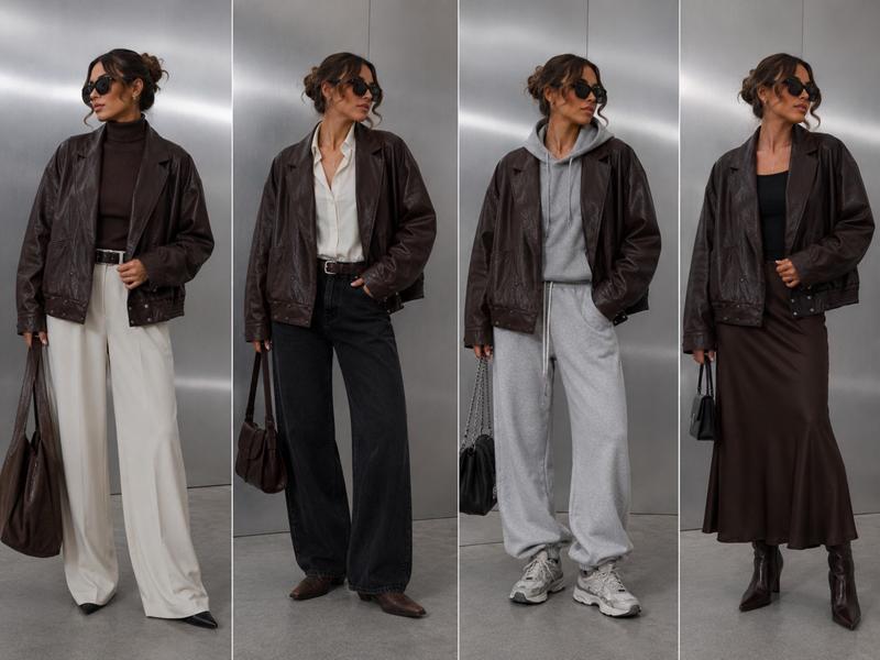 Куртка Saint Wish (M-2XL) P201 brown (деми)