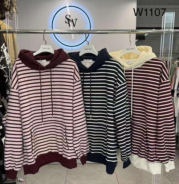 Худи Saint Wish (M-XL) W1107 mix (зима)