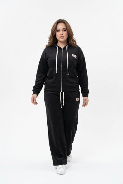 Костюм спорт Sport style (44-52) 06 black (деми)